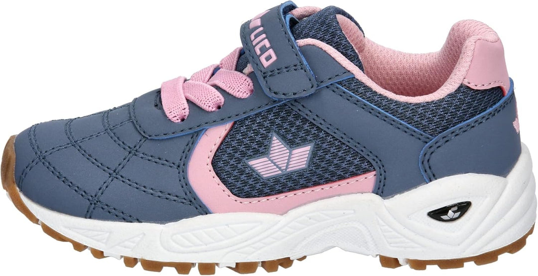 Lico Unisex Kinder Benchy Vs Sneaker 41 EU Grau Rosa, 41 EU Grau Rosa