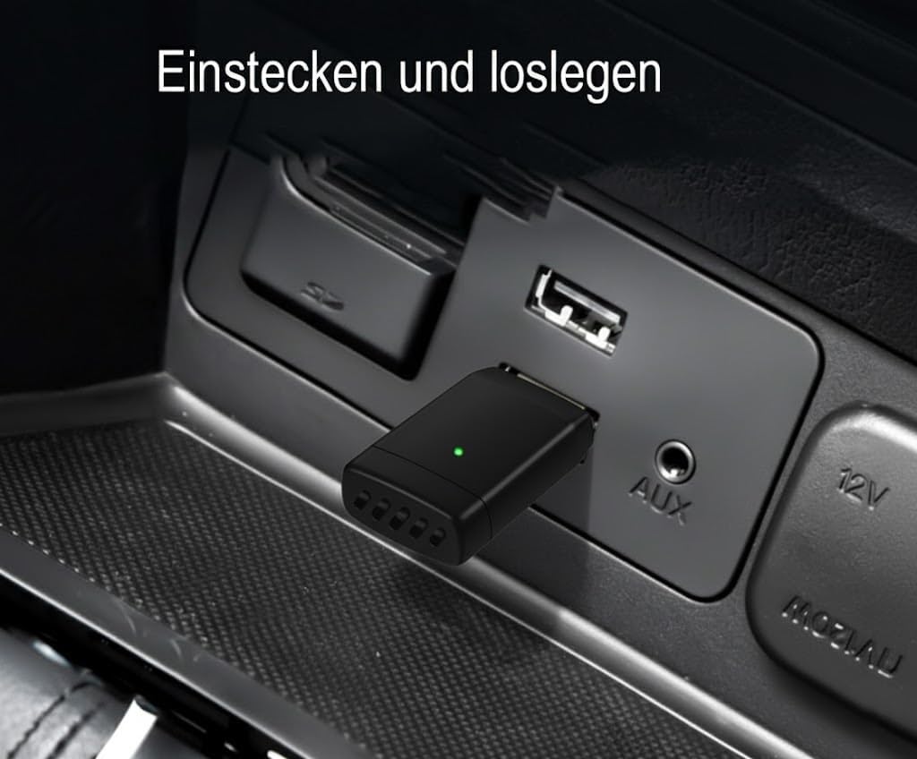 M.I.C. Wireless CarPlay & Android Auto Adapter : kabellose Umwandlung von CarPlay & Android Auto, US