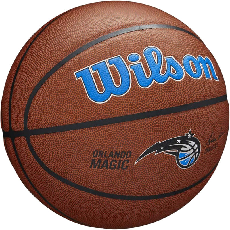 Wilson Unisex-Adult NBA Team Composite Basketball 7 Orlando Magic, 7 Orlando Magic