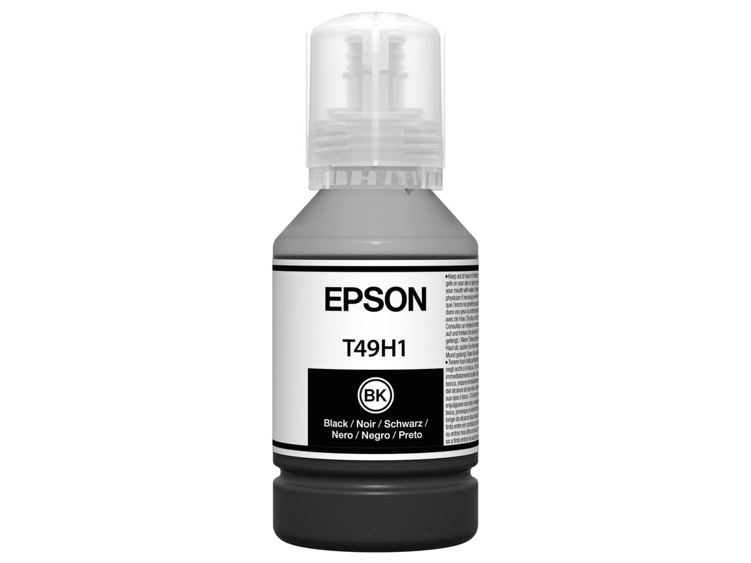 Epson Surecolor SC-F100/SC-F500 UltraChrome DS T49N100 Nachfülltinte, Schwarz, 140 ml