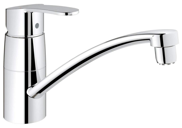 GROHE Eurosmart Cosmopolitan Küchenarmatur, niedriger Auslauf, Niederdruck 31179000 flacher Auslauf