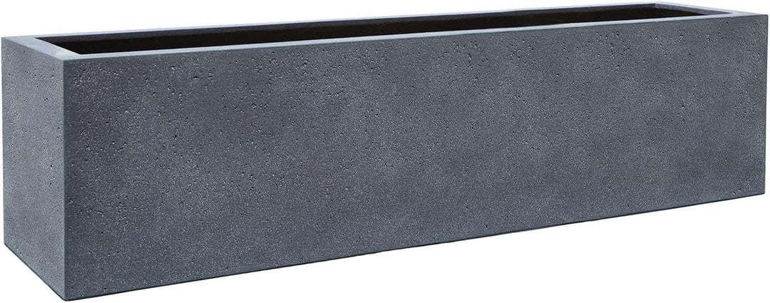 ESCHBACH® Pflanzkübel Box 80 II Blei Grau Rechteckig * 80 x 20 x 20 cm * 10 Jahre Garantie 80x20x20,