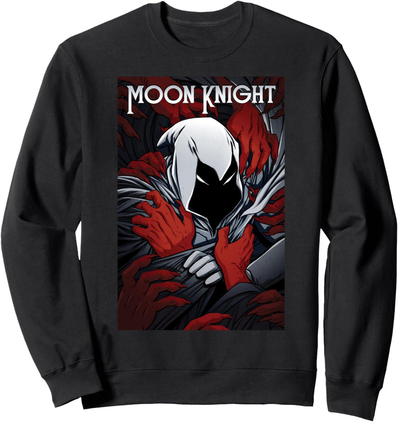 Marvel Moon Knight Choked Comic Cover Sweatshirt