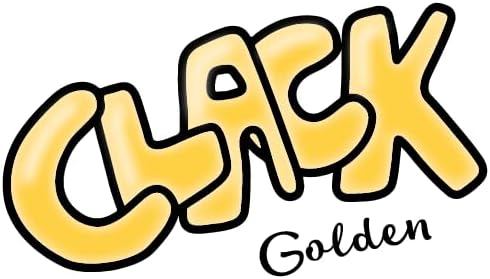 Clack Eieröffner Golden Edition, Matt Gold, Silikonkugel schwarz, Gold