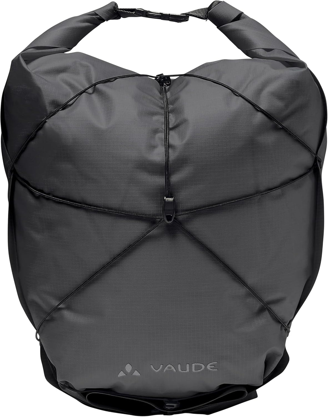 VAUDE Vorderradtaschen Aqua Front Light, Ultraleichte Vorderradtasche zum Radfahren, Black, one Size