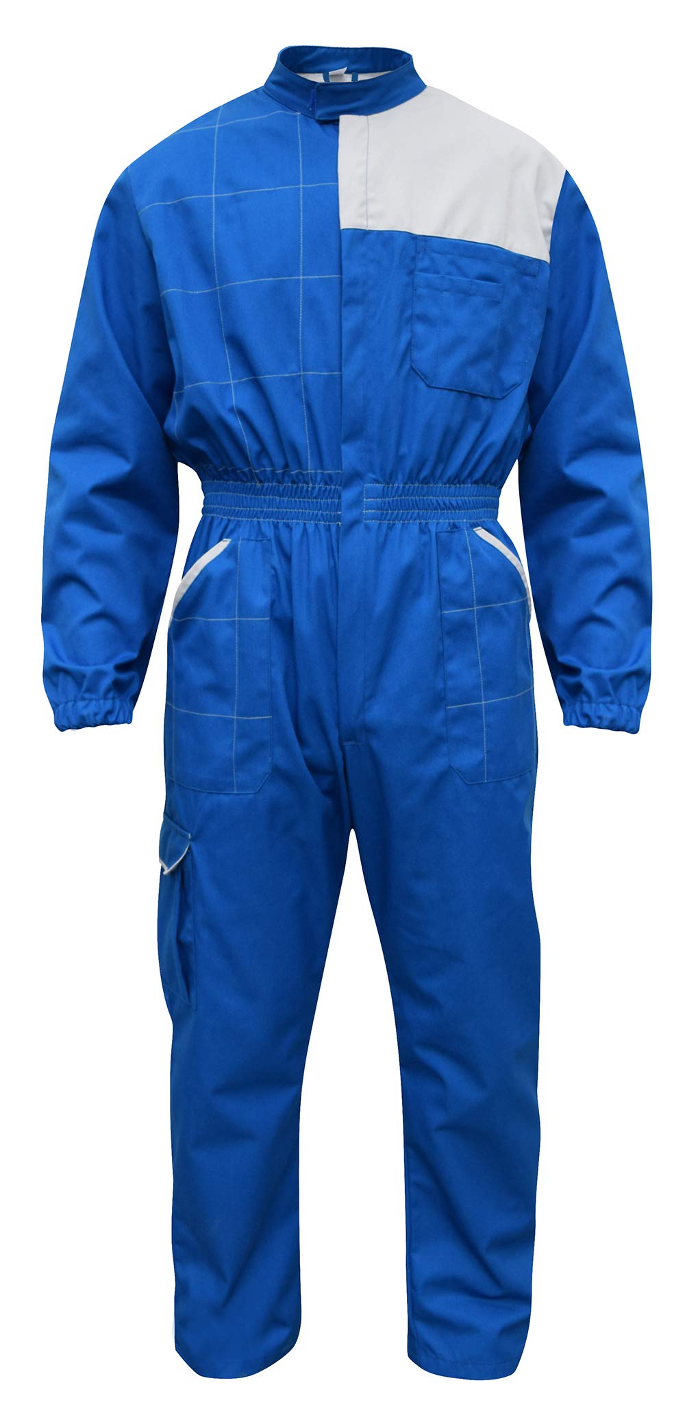 C.B.F. Balducci Group Arbeitsanzug mit Mehreren Taschen Arbeitsanzug M Hellblau / Grau, M Hellblau /
