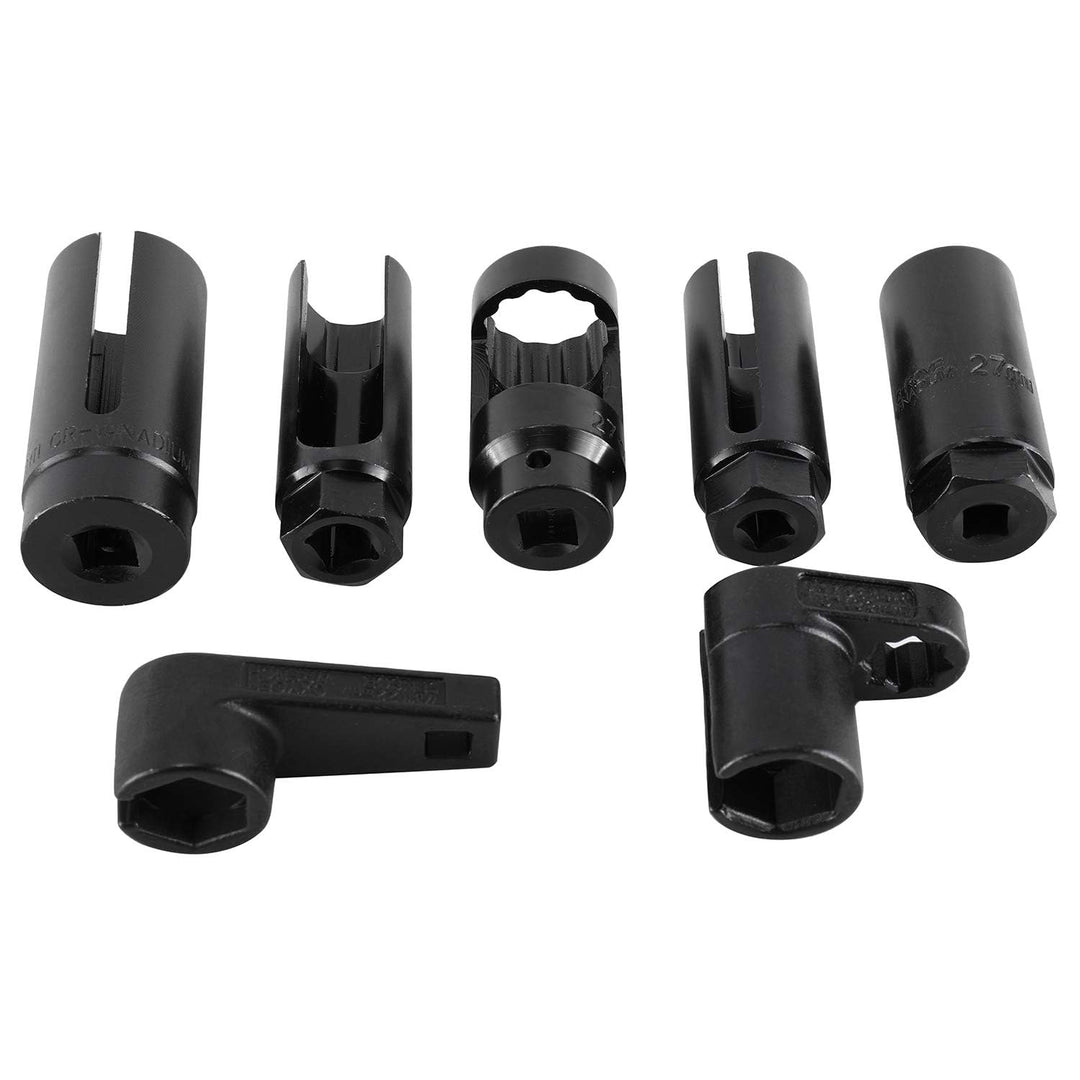 BOOMSTART 7 tlg Lambdasonden Schlüssel Set, 22 mm Lambdasonden Nuss, 3/8 "1/2" Nox Sonde Lambdasonde