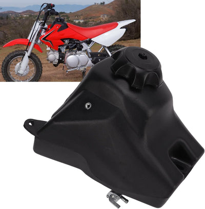 aqxreight Kraftstofftank, Schwarz Dirt Pit Bike Fuel Gas Tank mit Deckel Ersatz für XR50 CRF50 SR70