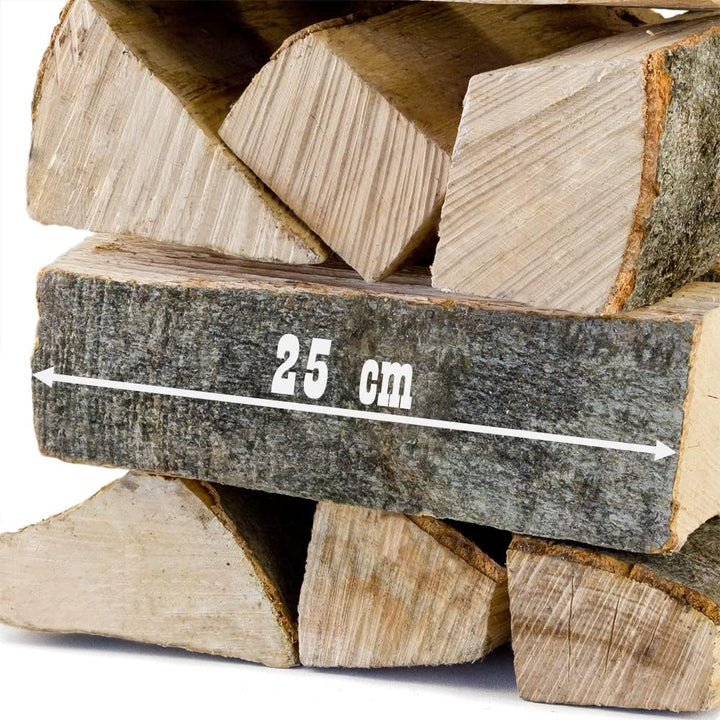 Buche Smoker Holz Räucherholz Brennholz 10-30 kg Buchenholz kammergetrocknet 25 cm Kaminholz Smoke F