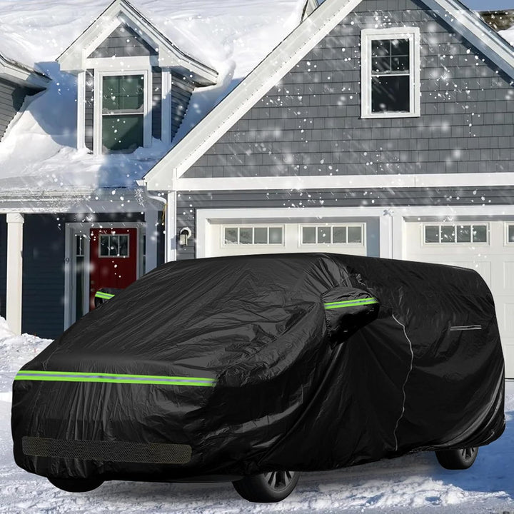 Autoabdeckung Wasserdicht Atmungsaktiv Passend für VW ID. Buzz, ID. Buzz Cargo, Vollgarage Autoplane