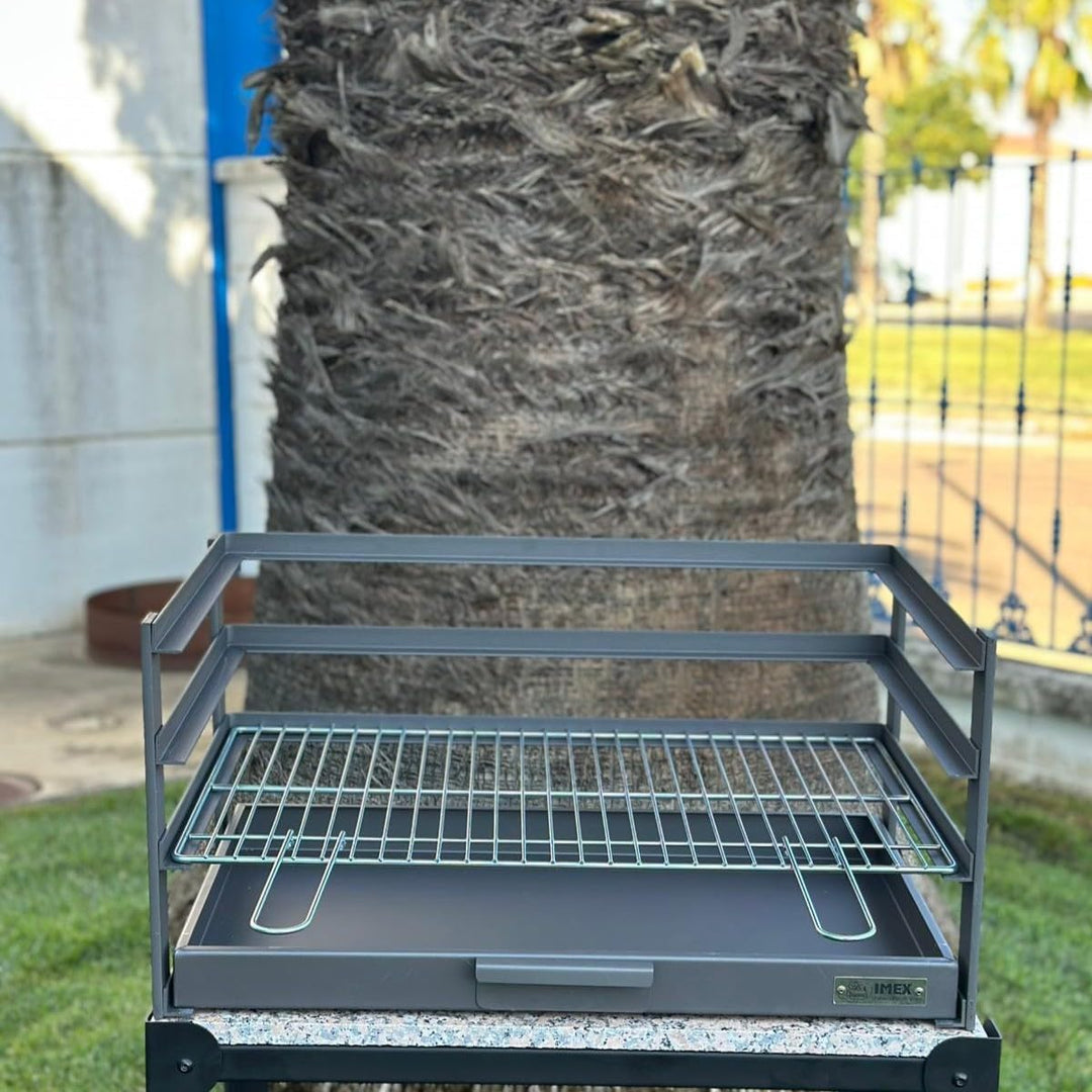 IMEX EL ZORRO 71472.0, Grillschublade mit verzinktem Grillrost, 57 x 41 x 35 cm,