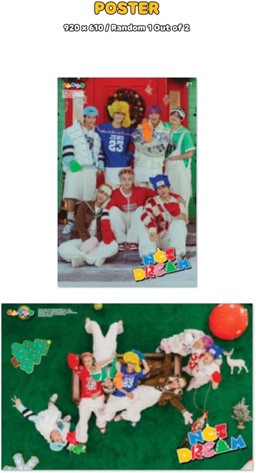 NCT Dream Winter Special Mini Album Candy Photobook ver + Poster
