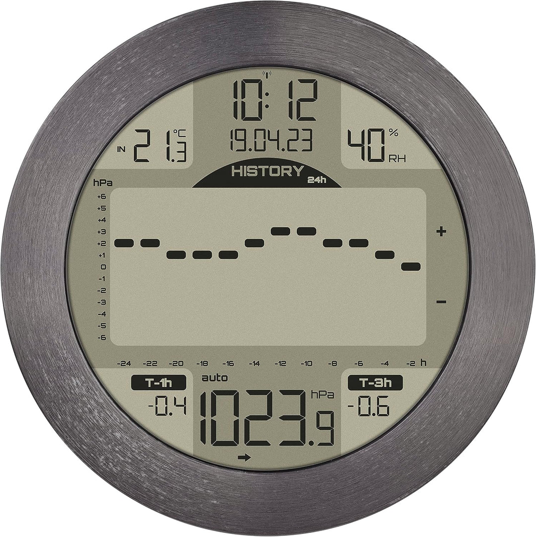 TFA Dostmann Maritime Wetterstation Meteomar, 35.1124.10, Wettervorhersage durch Barometer, für Segl