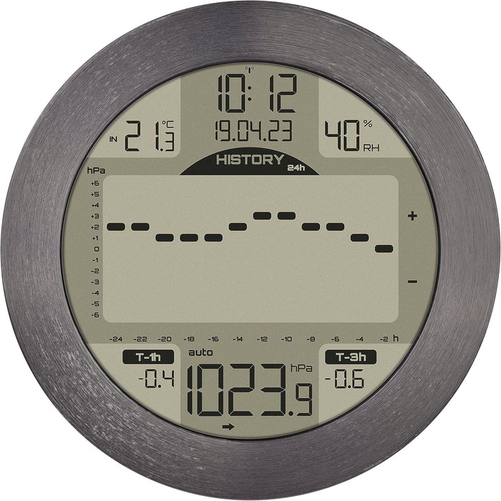TFA Dostmann Maritime Wetterstation Meteomar, 35.1124.10, Wettervorhersage durch Barometer, für Segl
