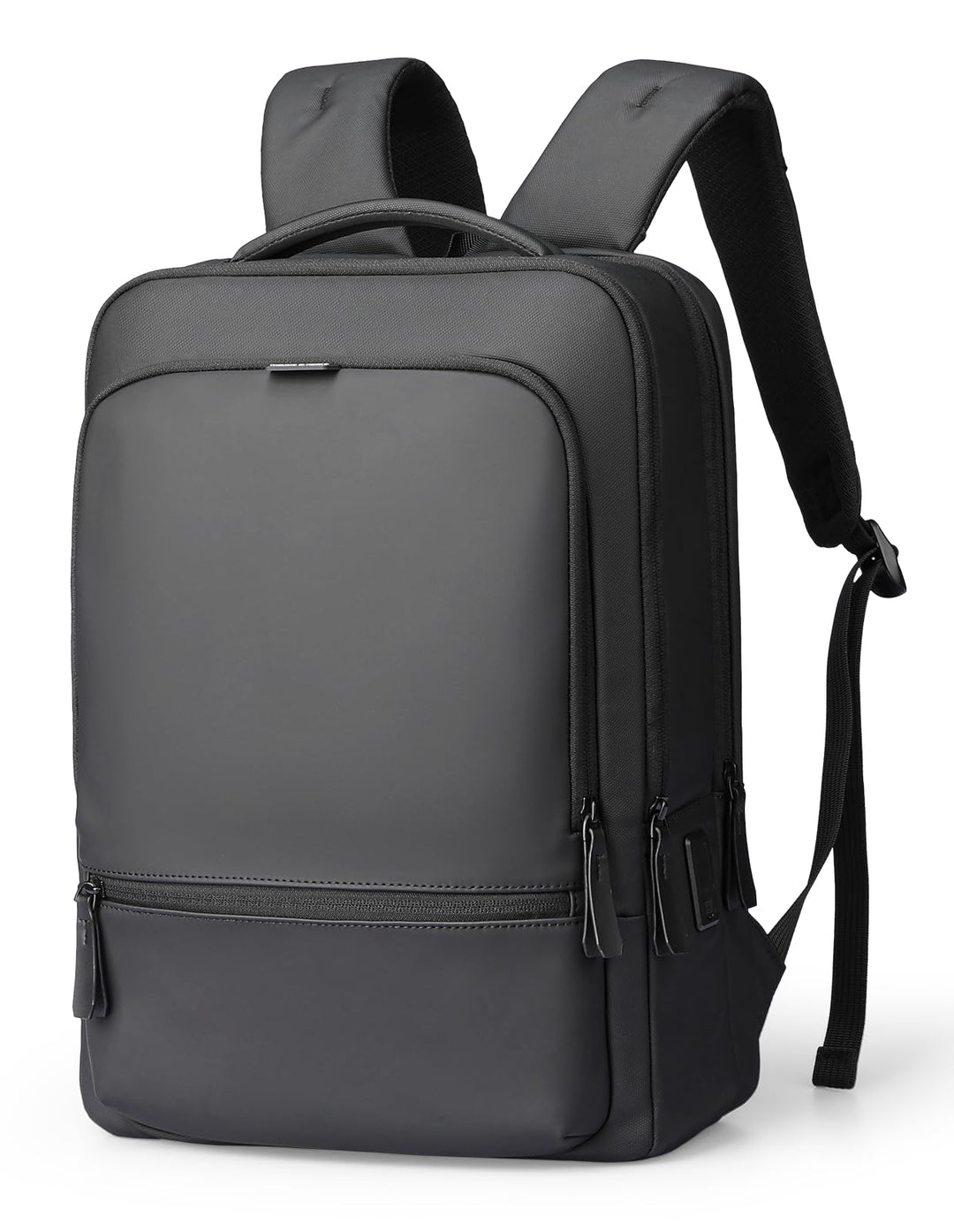MARK RYDEN Business Rucksack Pendlerrucksack Herren PU Wasserabweisend 15,6 zoll PC mit USB-Ladeansc