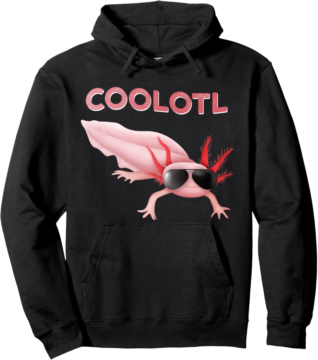Axolotl | Lustige Cool Mama Papa Kinder | Coolotl Pullover Hoodie
