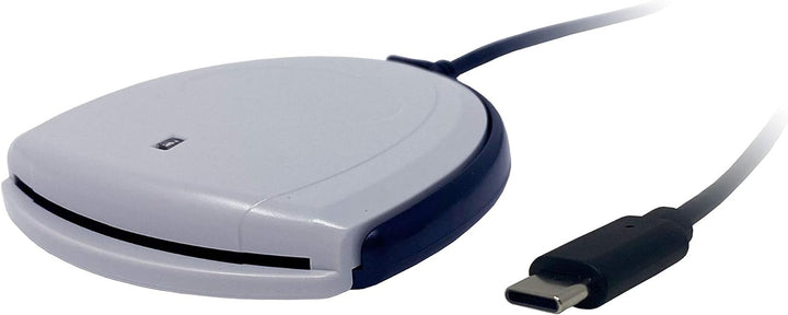 Identiv SCR 3310 v2.0 USB C Anschluss - SCM USB SmartCard Leser - ideal für OnlineBanking/sicherer Z