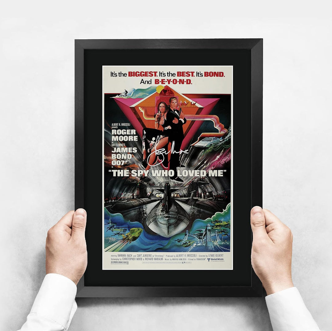 HWC Trading A3 FR James Bond - Der Spion, der mich liebte Movie Poster Roger Moore Geschenk GESTALTE