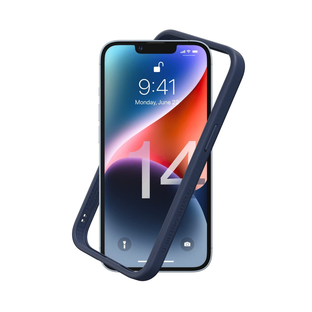 RhinoShield Bumper Case kompatibel mit [iPhone 14] | CrashGuard NX - Stossdämpfende Schutzhülle im s