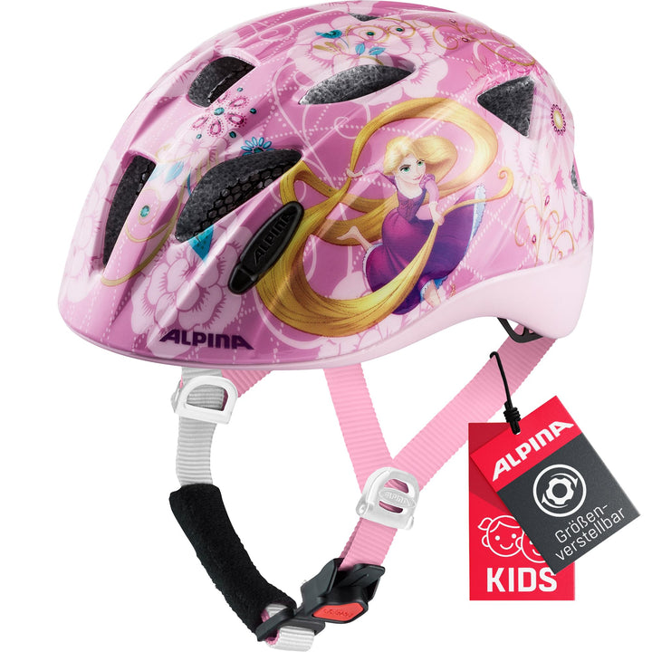 ALPINA XIMO - Leichter, Sicherer & Bruchfester Fahrradhelm Mit Optionalen LED-Licht Für Kinder Rapun