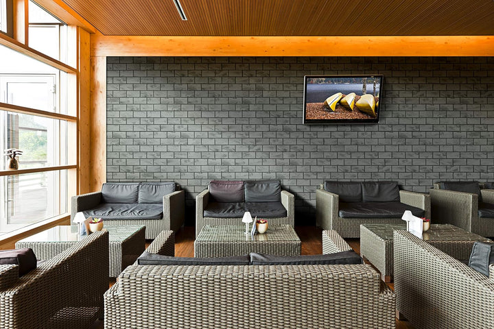 ELASTOLITH 98415 ELABRICK ANTHRAZIT Flexibler Verblendziegel, Anthracite, 50x210 mm Anthracite 50x21