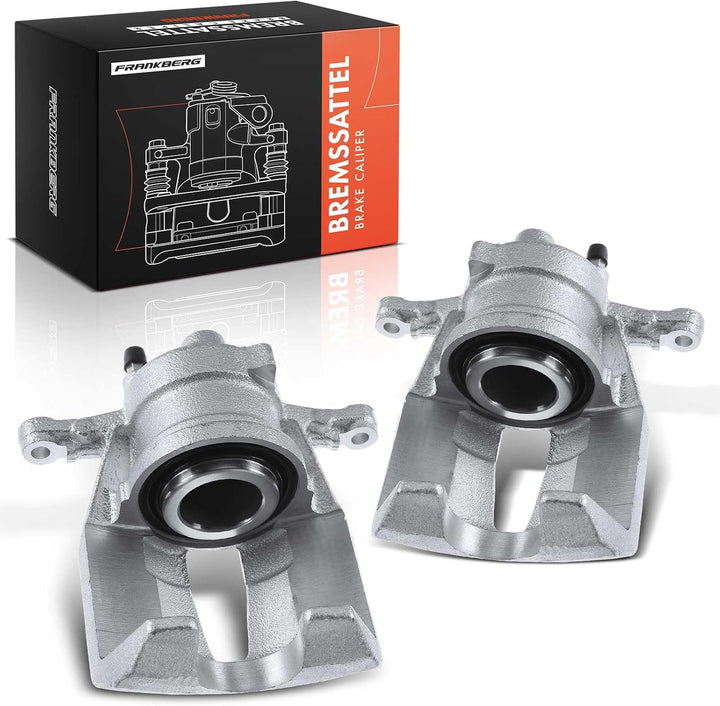 Frankberg 2x Bremssattel Bremszange Vorne Links Rechts Kompatibel mit Combo Tour 1.3L-1.7L 2001-2011