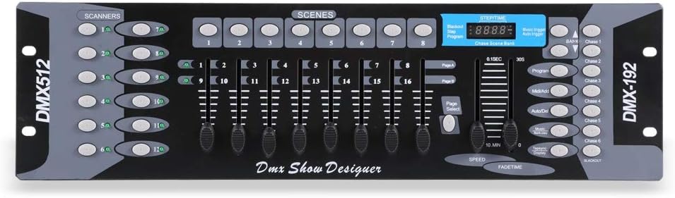 ETEC DMX Easy Master 192 Controller Steuerung Licht Operator Moving Head Scanner DJ Disco Hochzeit
