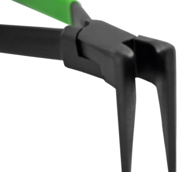 FREUND 01090060 Falzzange gebogen 45°, Maul 60mm, tauchisolierte Griffe