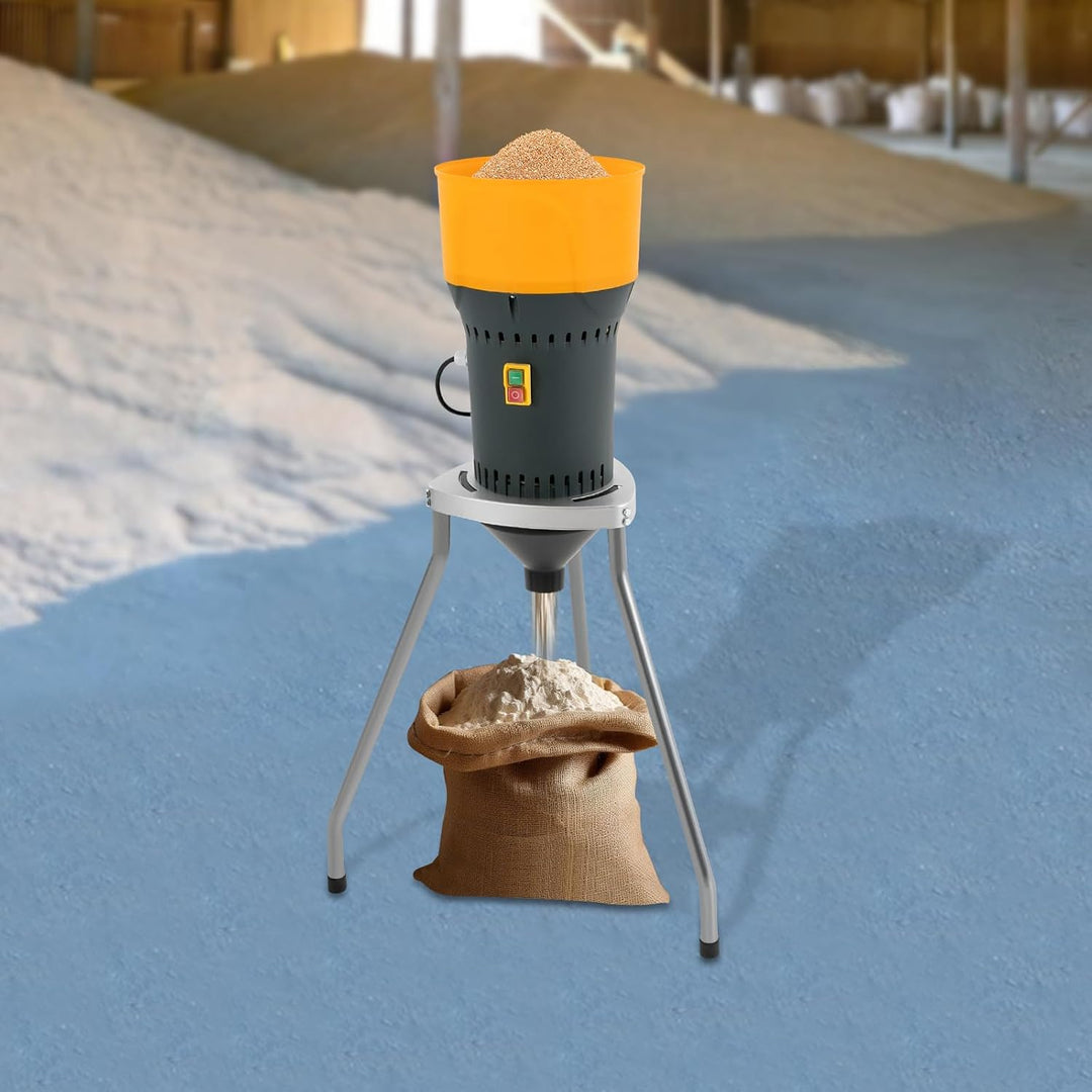 1000W Elektrisch Schrotmühle Getreidemühle Elektrische Mühle Kupfermotor Trockengetreidemühle