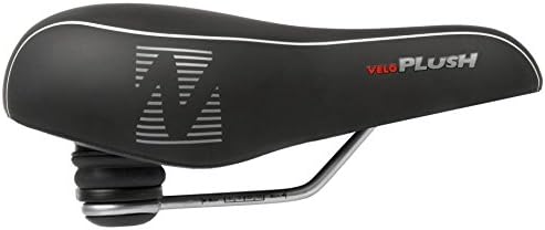 Velo Fahrradsattel Plush Elasto MF, schwarz, 12503521