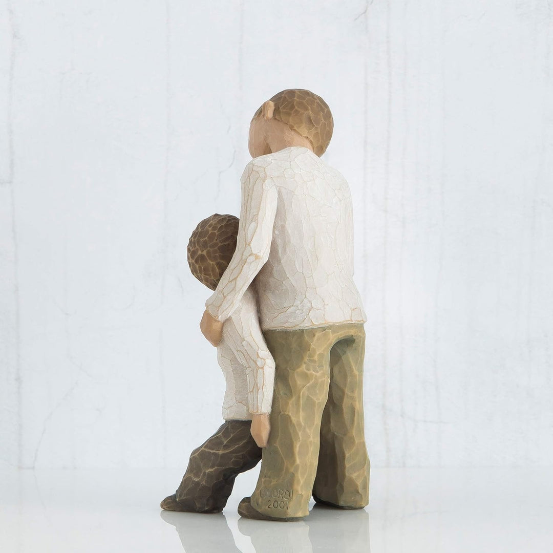 Willow Tree Figur, Kunststoff, Beige, 5" Height Brüder, Brüder