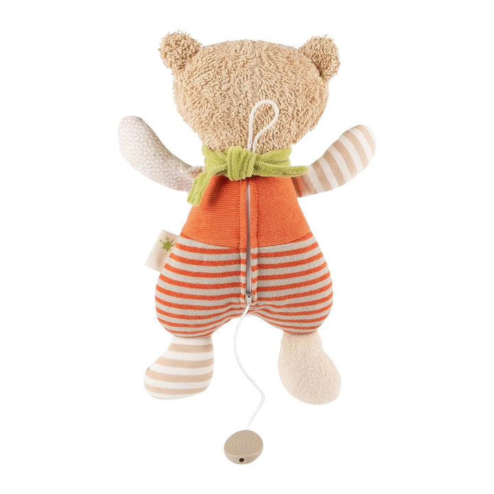 SIGIKID 48916 Spieluhr Bär Green Mädchen und Jungen Babyspielzeug empfohlen ab Geburt mehrfarbig Meh