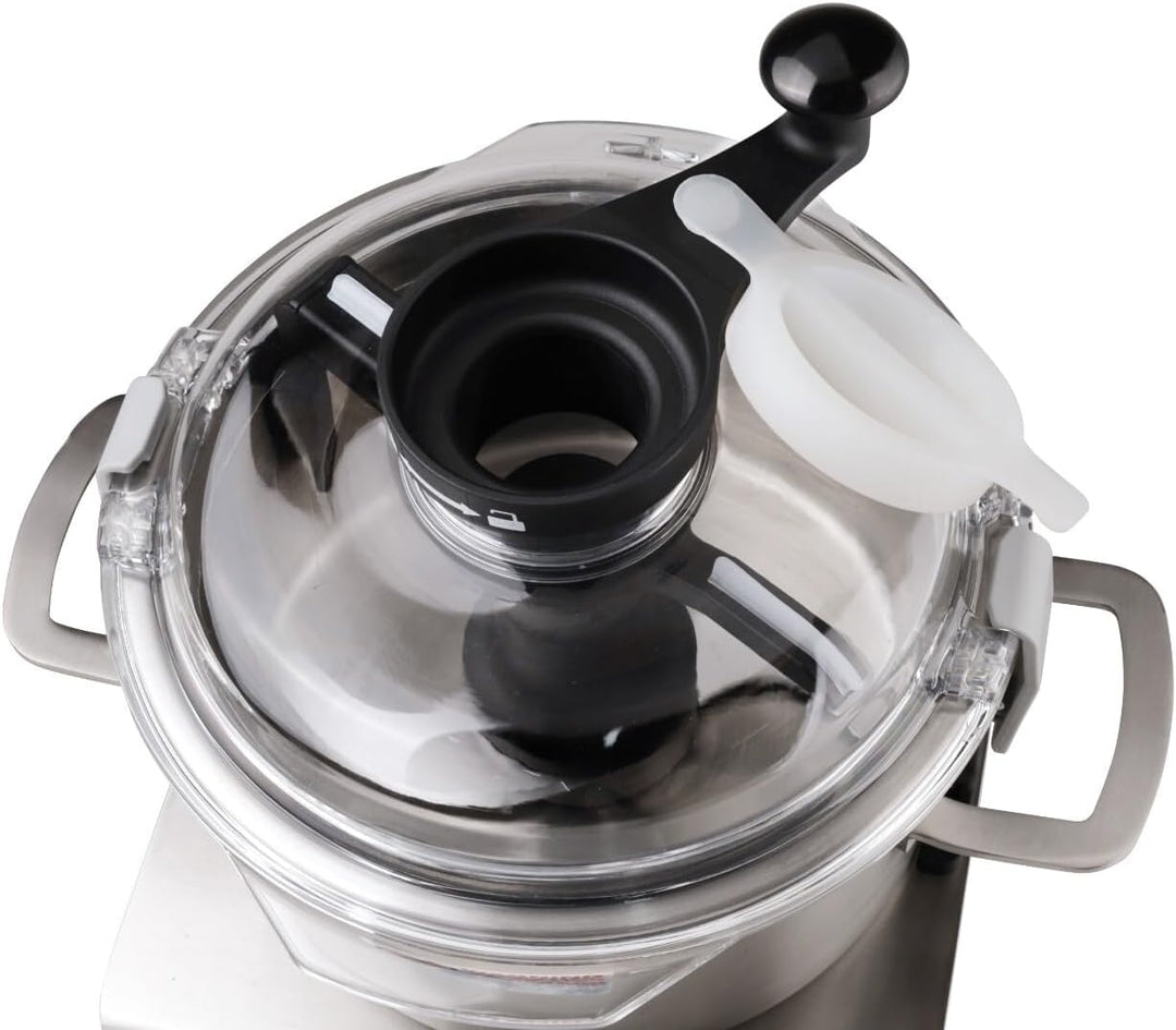 METRO Professional Kutter GFC1005, Professionelle Schneidemaschine aus Edelstahl, 5 L, 800 W, 1500 U