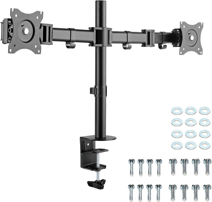 RICOO Monitorarm Monitorhalterung 2 Monitore Arm Monitor Halterung Tisch, TS5811 VESA Tischhalterung