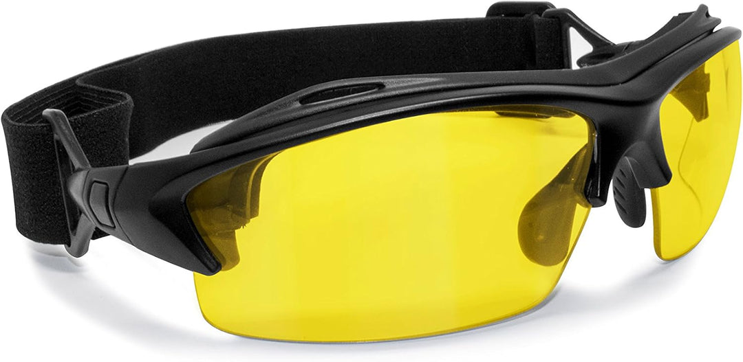 BERTONI Sportbrille mit Sehstärke für Brillenträger Selbsttönend Antibeschlag UV Schutz Gläsern und