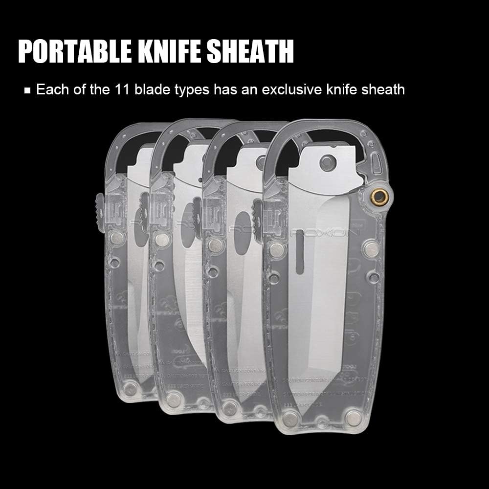 Roxon Austauschbare Messerklingen für S802 Phantom, S501U, S502 und S502U Phantasy (BA14-Säge+BA15-S