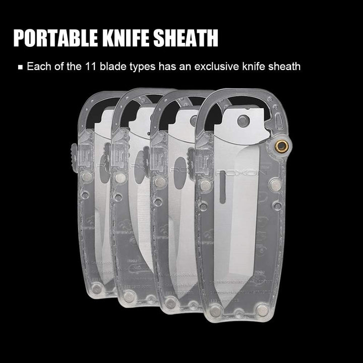 Roxon Austauschbare Messerklingen für S802 Phantom, S501U, S502 und S502U Phantasy (BA14-Säge+BA15-S