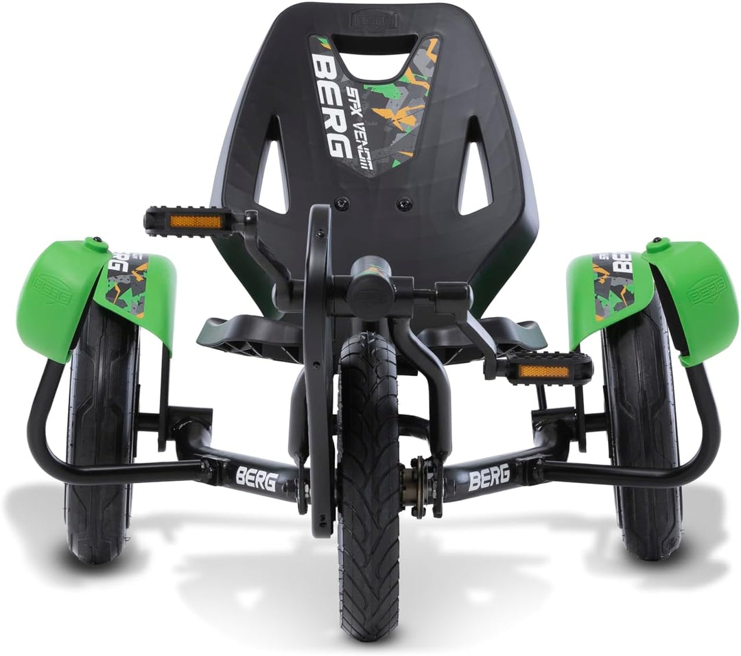 BERG Pedal-Gokart Street-X Venom | KinderFahrzeug, Tretfahrzeug mit hohem Sicherheitsstandard, Kinde