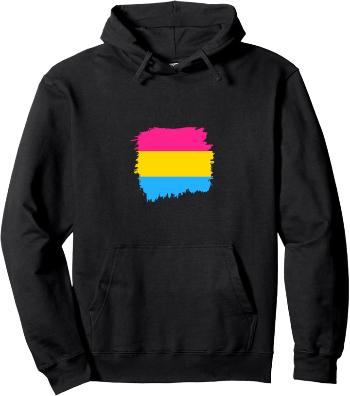 Pansexueller Stolz-Flagge. Pullover Hoodie