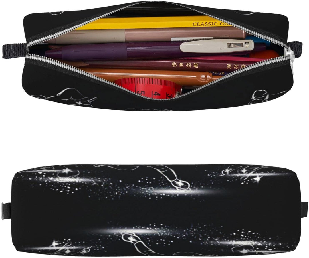 Federmäppchen Eishockeyspieler Eishockey Federmappe Etui für Jungen Mädchen Grosse Schulsachen Feder