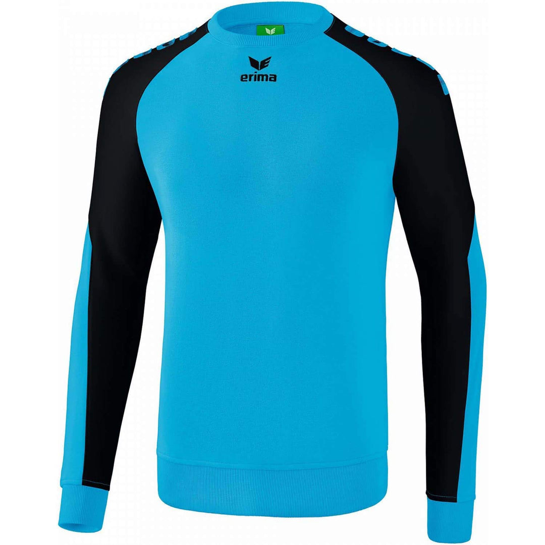 Erima Fussball - Teamsport Textil - Sweatshirts Essential 5-C Sweatshirt Kids M Curacao/Schwarz, M C