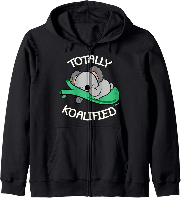 Totally Koalified Koalas Koalabär Australien Geschenk Tiere Kapuzenjacke