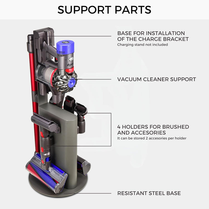 MORANGO Staubsaugerunterstützung Kompatibel mit Dyson V6, V7, V8, V10, V11, V15, DC30, DC31, DC34, D