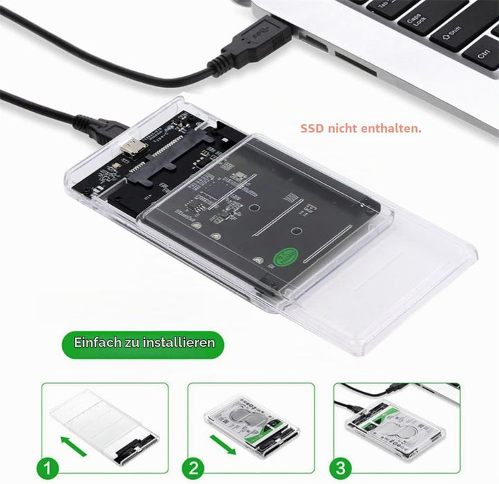 NFHK Dual NGFF B+M-Key M.2 SSD Karte JOBD Raid0 Span Bridge zu USB3.0 Typ-C USB-C 2.5Zoll SATA Combo