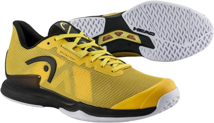 HEAD Herren Sprint Pro 3.5 Men Tennisschuhe 43 EU Banana Schwarz, 43 EU Banana Schwarz