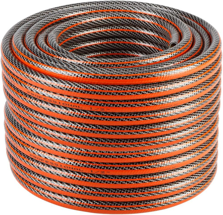 NEO TOOLS Professioneller Gartenschlauch, 6 Schichten, 1/2 Zoll oder 3/4 Zoll | PVC, verstärkt mit K