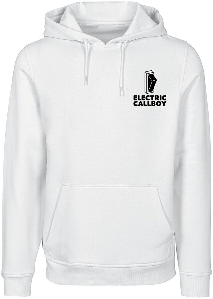 Electric Callboy Hypa Hypa Switch Männer Kapuzenpullover weiss Band-Merch, Bands XXL Weiss, XXL Weis