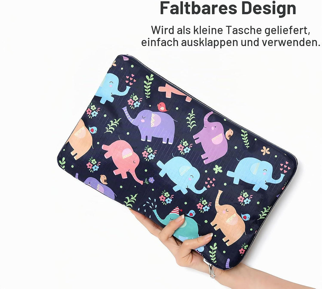 Arxus Grosse Faltbare Reisetasche Tragen Sie die Reisetasche am Wochenende über dem Gepäck mit Schul
