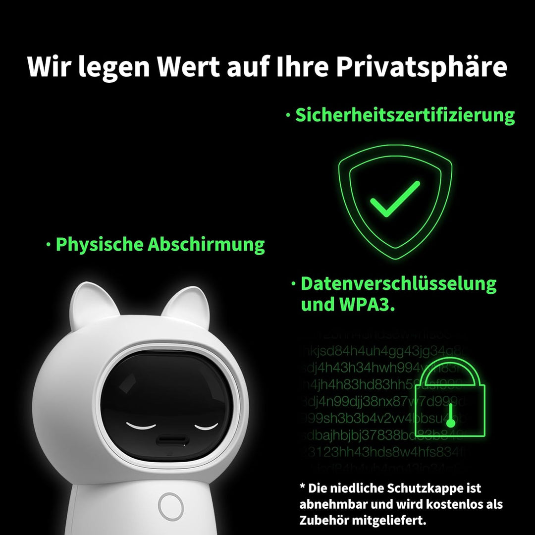 Aqara 2K Sicherheitstür-Kamera Hub G3, AI Gesichts- und Gestenerkennung, 360° Betrachtungswinkel dur