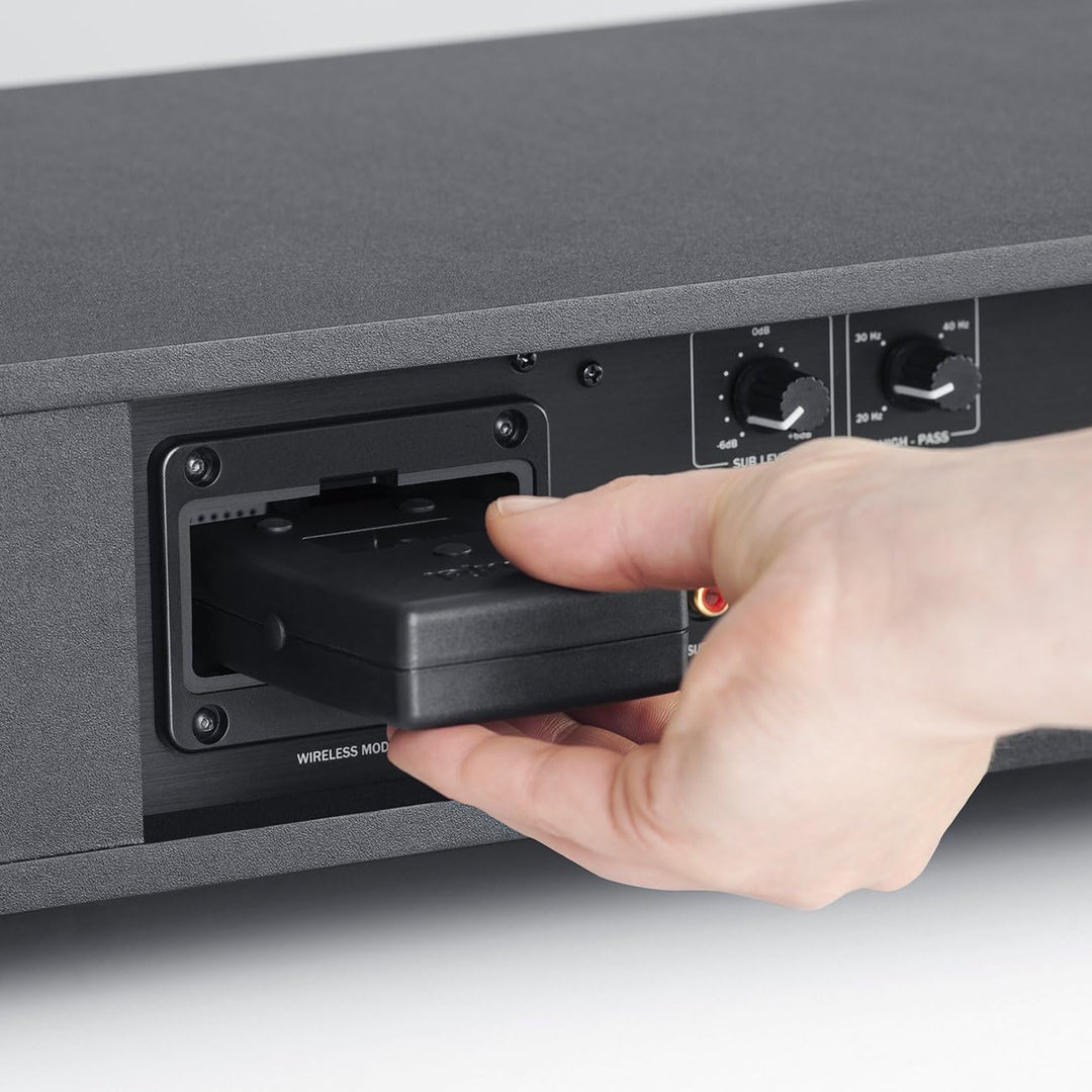 Teufel Subwoofer Wireless Modul Empfangsmodul zur kabellosen Signal-Übertragung - schwarz